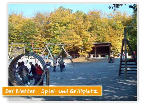 Der Abenteuer-Spielplatz im Wildpark